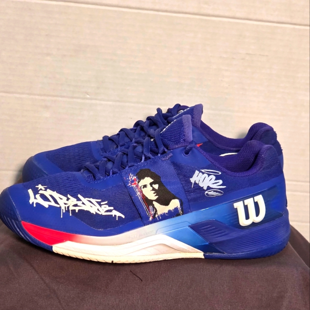 Wilson Rush Pro 4.0 Hope Paris Tennis Sneakers #145464 Womans Size 7.5